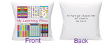 Learning Pillow (double sided)