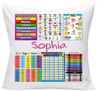 Learning Pillow (double sided)